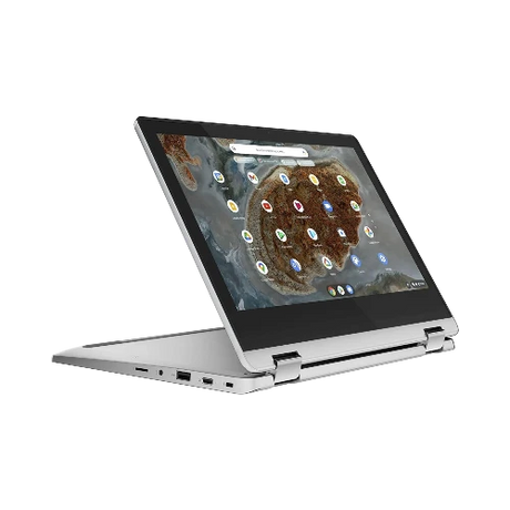 Lenovo IP Flex 3 Chrome 11M836 11.6" Notebook, MediaTek MT8183, 4GB RAM, 32GB eMMC (Arctic Grey) — Being Shipped