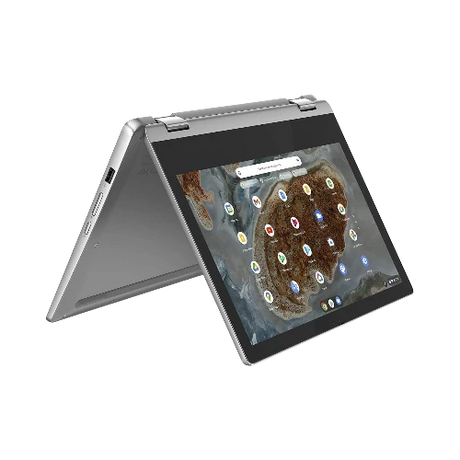 Lenovo IP Flex 3 Chrome 11M836 11.6" Notebook, MediaTek MT8183, 4GB RAM, 32GB eMMC (Arctic Grey) — Being Shipped