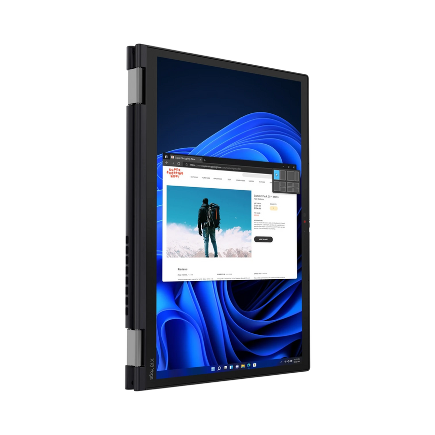 Lenovo ThinkPad X13 Yoga Gen 3 13.3" Multi-Touch 2-in-1 Laptop, Intel Core i5-1235U, 16GB DDR4 RAM, 256GB SSD — Being Shipped