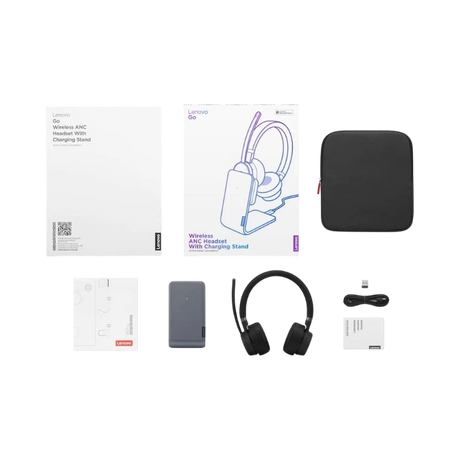 Lenovo Go Wireless ANC Headset with Charging Stand — Being Shipped