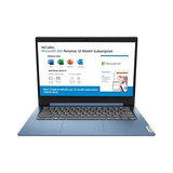 Lenovo IdeaPad 1 14ADA05 14" Notebook, AMD Athlon Silver 3050e, 4GB RAM, 128GB SSD (Ice Blue) — Being Shipped
