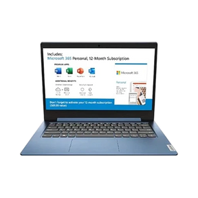 Lenovo IdeaPad 1 14ADA05 14" Notebook, AMD Athlon Silver 3050e, 4GB RAM, 128GB SSD (Ice Blue) — Being Shipped