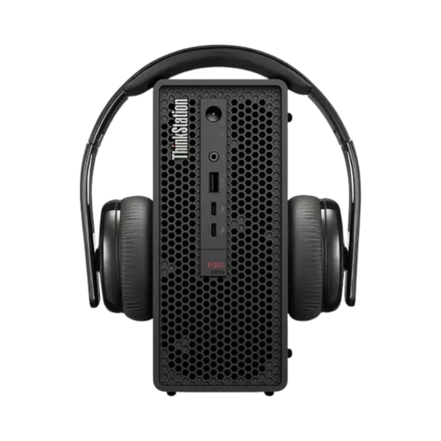 Lenovo ThinkStation P360 Ultra Desktop Workstation, Intel Core i7-12700, NVIDIA T400, 16GB DDR5 RAM, 512GB SSD — Being Shipped