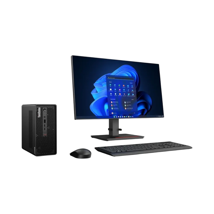 Lenovo ThinkStation P360 Ultra Desktop Workstation, Intel Core i7-12700, NVIDIA T400, 16GB DDR5 RAM, 512GB SSD — Being Shipped