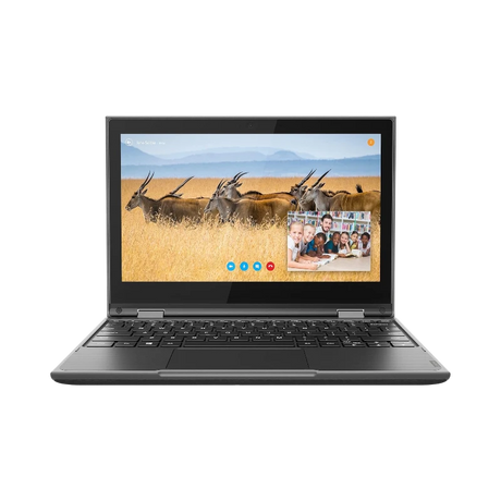 Lenovo 300e Windows 2nd Gen 11.6" Touchscreen Convertible 2-in-1 Notebook, Intel Celeron N4120, 4GB RAM, 128GB SSD — Being Shipped