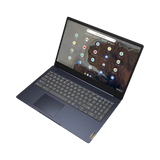 Lenovo IdeaPad 3 Chrome 15IJL6 15.6" Laptop, Intel Celeron N4500, 4GB RAM, 64GB eMMC (Arctic Grey) — Being Shipped