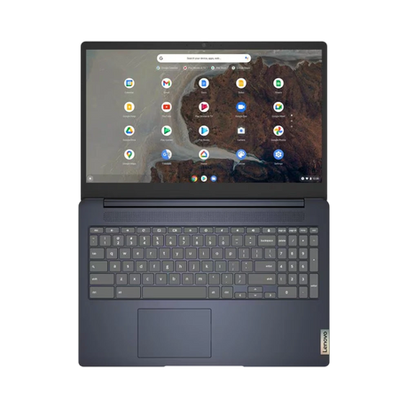 Lenovo IdeaPad 3 Chrome 15IJL6 15.6" Laptop, Intel Celeron N4500, 4GB RAM, 64GB eMMC (Arctic Grey) — Being Shipped