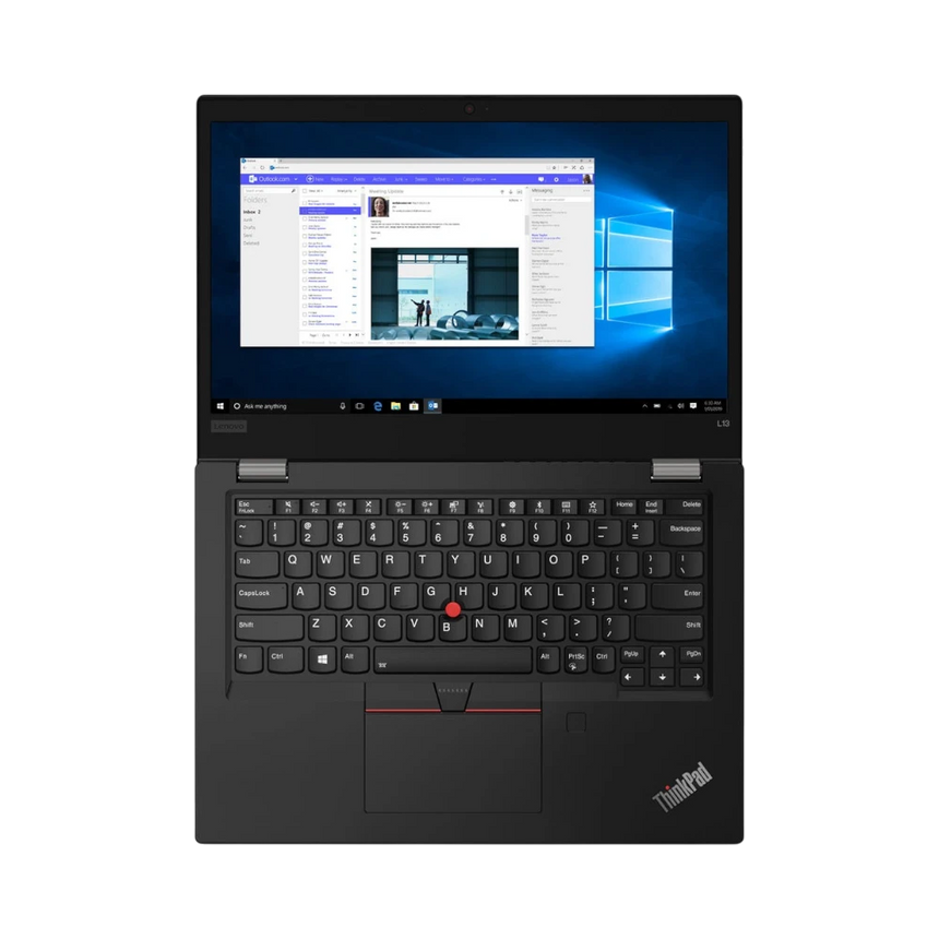 Lenovo ThinkPad L13 13.3" Laptop, Intel Core i5-10210U, 8GB DDR4 RAM, 256GB SSD (Black) — Being Shipped