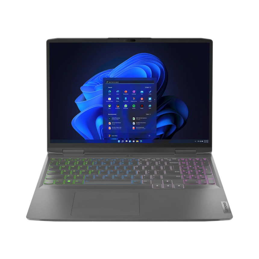 Lenovo LOQ 16APH8 16" Notebook, AMD Ryzen 5 7640HS, NVIDIA RTX 4050, 16GB RAM, 512GB SSD (Storm Gray) — Being Shipped
