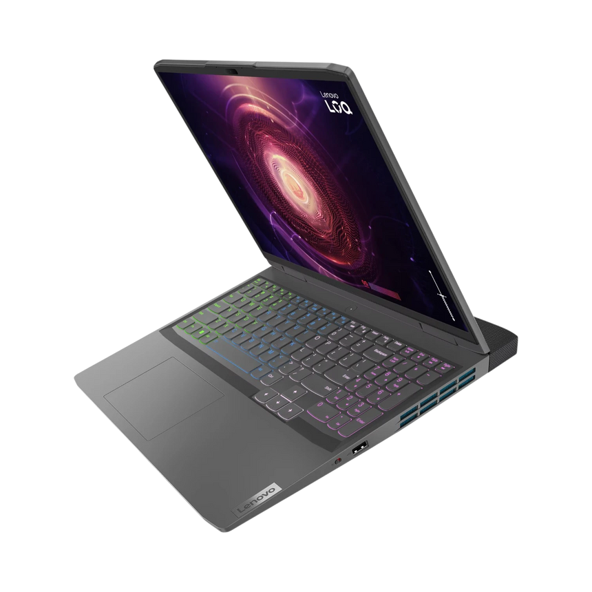 Lenovo LOQ 16APH8 16" Notebook, AMD Ryzen 5 7640HS, NVIDIA RTX 4050, 16GB RAM, 512GB SSD (Storm Gray) — Being Shipped