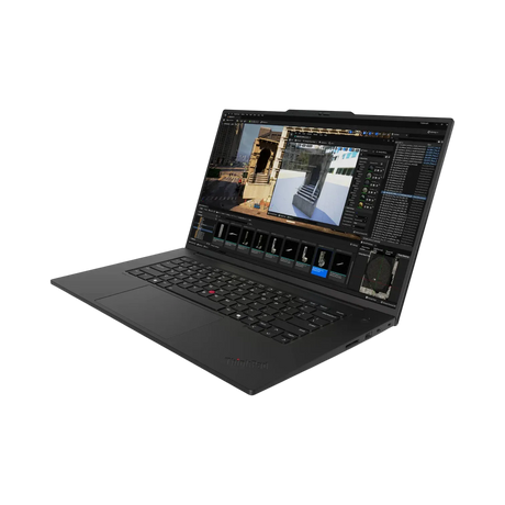 Lenovo ThinkPad P1 Gen 7 16" Mobile Workstation, Intel Core Ultra 7-165H, NVIDIA RTX 2000, 32GB RAM, 1TB SSD (Black) — Being Shipped