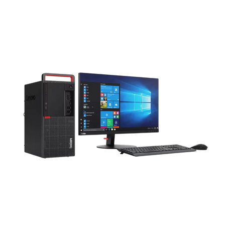 Lenovo ThinkCentre M920 Tower Desktop Computer, Intel Core i7-8700, 8GB RAM, 256GB SSD (Raven Black) — Being Shipped