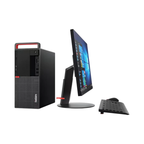 Lenovo ThinkCentre M920 Tower Desktop Computer, Intel Core i7-8700, 8GB RAM, 256GB SSD (Raven Black) — Being Shipped