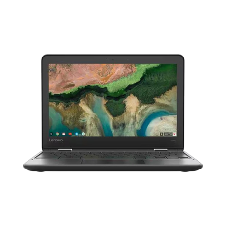 Lenovo 300e Chromebook 2nd Gen 11.6" Touchscreen Chromebook, Intel Celeron N4020, 4GB RAM, 32GB eMMC (Black) — Being Shipped
