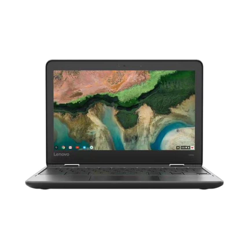 Lenovo 300e Chromebook 2nd Gen 11.6" Touchscreen Chromebook, Intel Celeron N4020, 4GB RAM, 32GB eMMC (Black) — Being Shipped