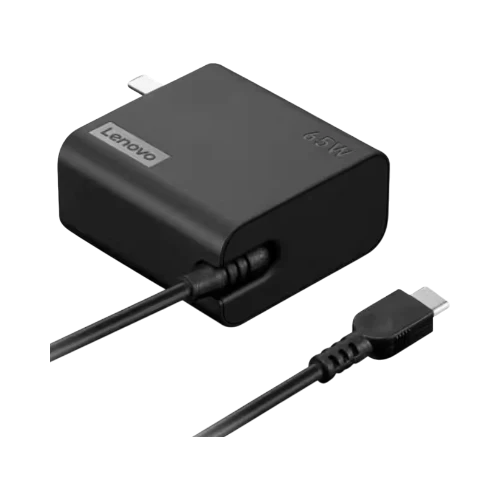 Lenovo 65W USB-C Wall Adapter-US Pin — Being Shipped