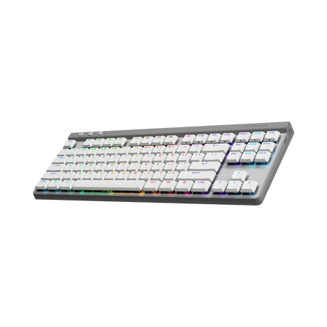 Logitech G G515 LIGHTSPEED TKL Wireless RGB Mechanical Gaming Keyboard (White, GL Linear) — Being Shipped
