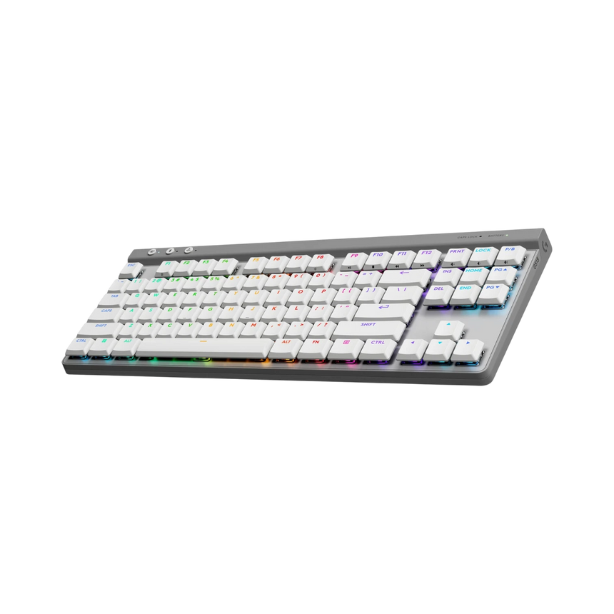 Logitech G G515 LIGHTSPEED TKL Wireless RGB Mechanical Gaming Keyboard (White, GL Linear) — Being Shipped