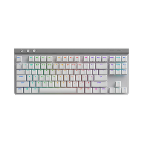 Logitech G G515 LIGHTSPEED TKL Wireless RGB Mechanical Gaming Keyboard (White, GL Linear) — Being Shipped