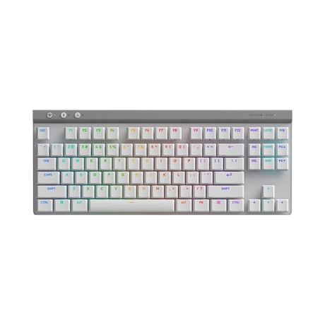 Logitech G G515 LIGHTSPEED TKL Wireless RGB Mechanical Gaming Keyboard (White, GL Linear) — Being Shipped