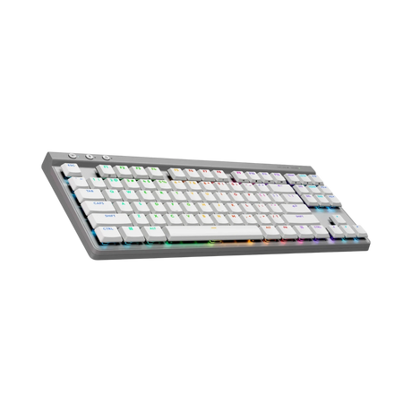 Logitech G G515 LIGHTSPEED TKL Wireless RGB Mechanical Gaming Keyboard (White, GL Linear) — Being Shipped
