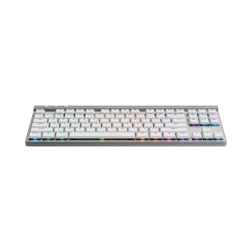 Logitech G G515 LIGHTSPEED TKL Wireless RGB Mechanical Gaming Keyboard (White, GL Linear) — Being Shipped