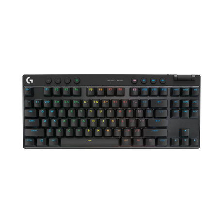 Logitech G PRO X TKL LIGHTSPEED Wireless RGB Gaming Keyboard (Black, Tactile) — Being Shipped