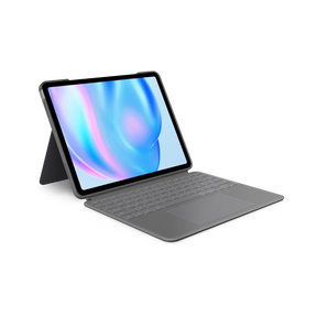 Logitech Combo Touch Backlit Keyboard Case for Apple 13" iPad Air M2/M3 (Oxford Gray) — Being Shipped