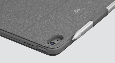 Logitech Combo Touch Backlit Keyboard Case for Apple 13" iPad Air M2/M3 (Oxford Gray) — Being Shipped