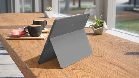 Logitech Combo Touch Backlit Keyboard Case for Apple 13" iPad Air M2/M3 (Oxford Gray) — Being Shipped