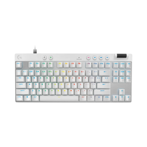Logitech G Pro X TKL RAPID RGB Gaming Keyboard (White) — Being Shipped