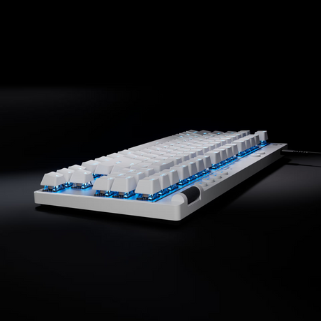 Logitech G Pro X TKL RAPID RGB Gaming Keyboard (White) — Being Shipped