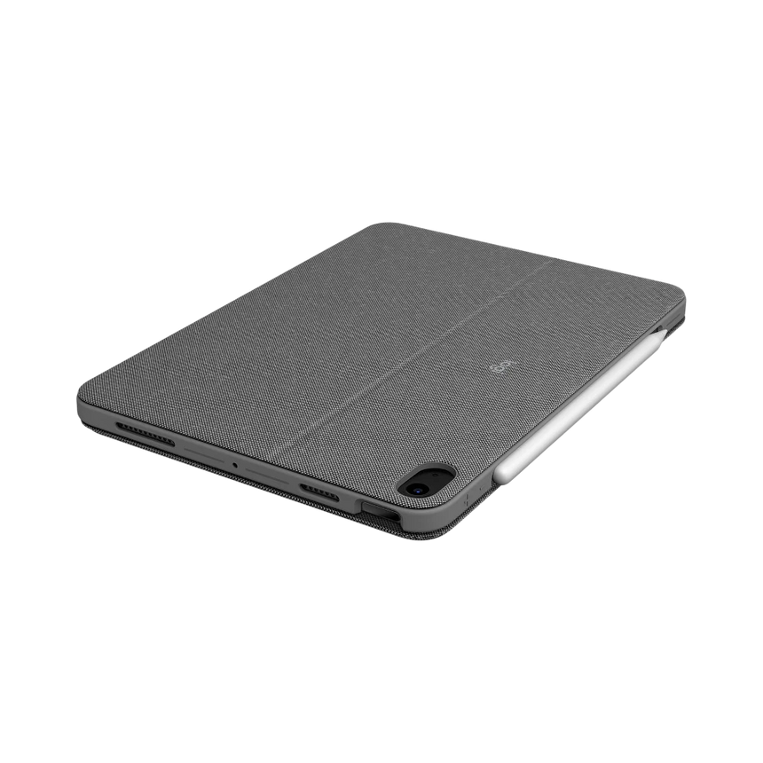 Logitech Combo Touch Backlit Keyboard Case for Apple 10.9" iPad Air (Oxford Gray) — Being Shipped