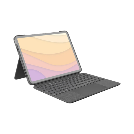 Logitech Combo Touch Backlit Keyboard Case for Apple 10.9" iPad Air (Oxford Gray) — Being Shipped