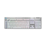 Logitech G G915 X LIGHTSPEED Low-Profile Wireless RGB Mechanical Gaming Keyboard (White, GL Tactile) — Being Shipped