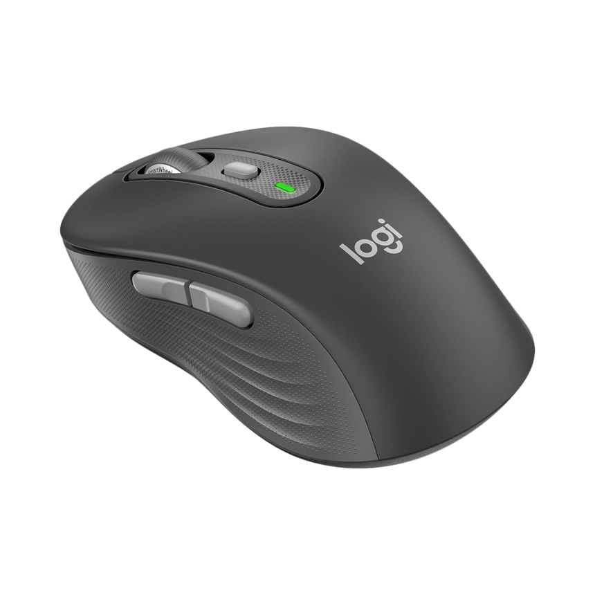 Logitech Signature Plus M750 Wireless Ergonomic Curved Ambidextrous Optical Mouse (Graphite) — Being Shipped