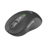 Logitech Signature Plus M750 Wireless Ergonomic Curved Ambidextrous Optical Mouse (Graphite) — Being Shipped