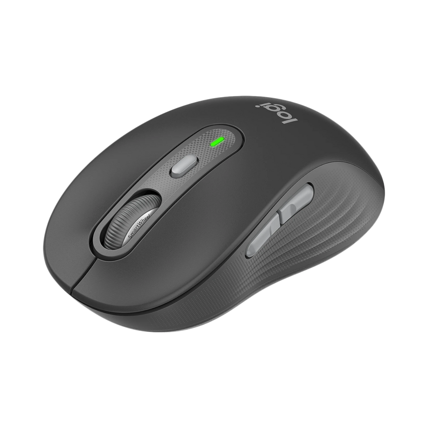 Logitech Signature Plus M750 Wireless Ergonomic Curved Ambidextrous Optical Mouse (Graphite) — Being Shipped