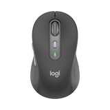 Logitech Signature Plus M750 Wireless Ergonomic Curved Ambidextrous Optical Mouse (Graphite) — Being Shipped