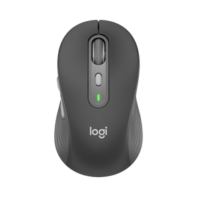 Logitech Signature Plus M750 Wireless Ergonomic Curved Ambidextrous Optical Mouse (Graphite) — Being Shipped