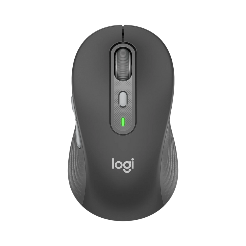 Logitech Signature Plus M750 Wireless Ergonomic Curved Ambidextrous Optical Mouse (Graphite) — Being Shipped