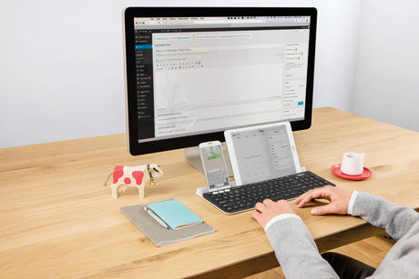 Logitech K780 Wireless Keyboard (Speckled) — Being Shipped