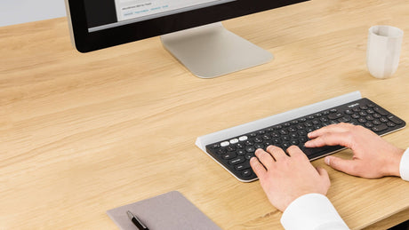 Logitech K780 Wireless Keyboard (Speckled) — Being Shipped