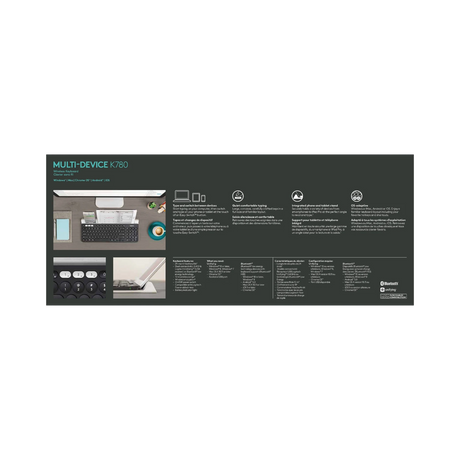 Logitech K780 Wireless Keyboard (Speckled) — Being Shipped