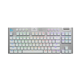 Logitech G G915 X LIGHTSPEED TKL LP Wireless RGB Mechanical Gaming Keyboard (White, GL Tactile) — Being Shipped