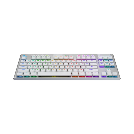 Logitech G G915 X LIGHTSPEED TKL LP Wireless RGB Mechanical Gaming Keyboard (White, GL Tactile) — Being Shipped
