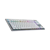 Logitech G G915 X LIGHTSPEED TKL LP Wireless RGB Mechanical Gaming Keyboard (White, GL Tactile) — Being Shipped