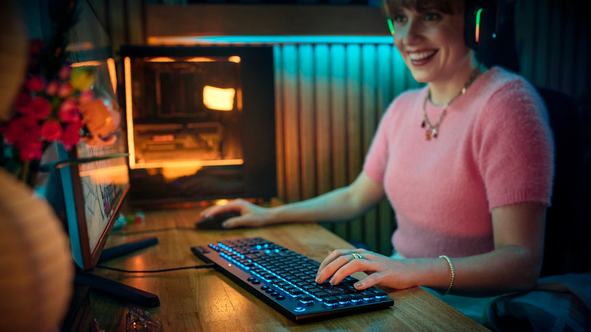 Logitech G G915 X Wired RGB Mechanical Gaming Keyboard (GL Tactile) — Being Shipped