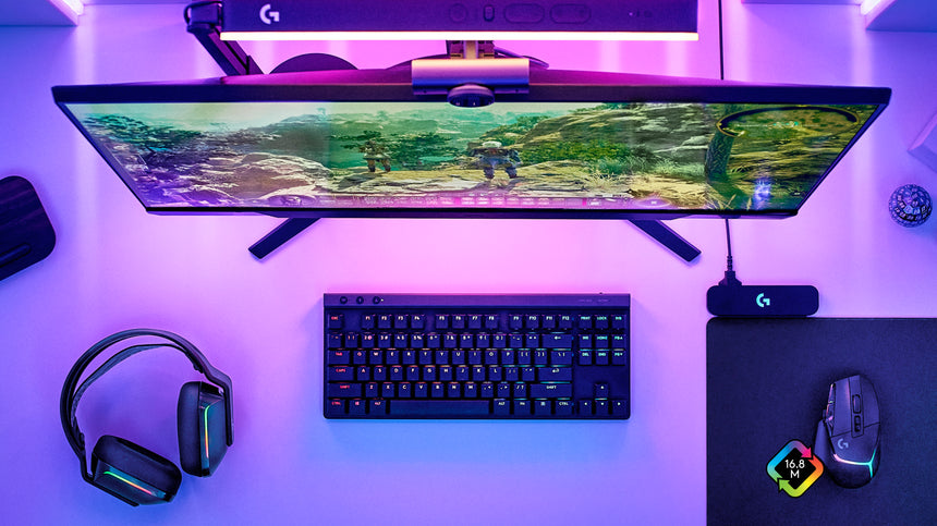 Logitech G G515 LIGHTSPEED TKL Wireless RGB Mechanical Gaming Keyboard (Black, GL Linear) — Being Shipped