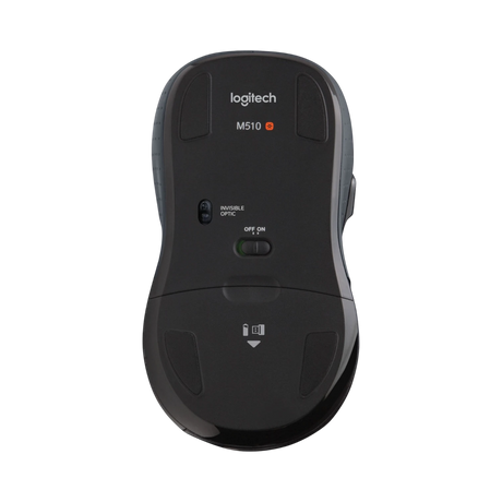 Logitech M510 Wireless Mouse (Black) — Being Shipped